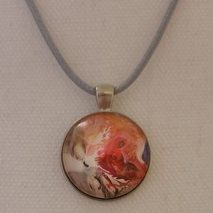 Homemade Acrylic skin Necklace